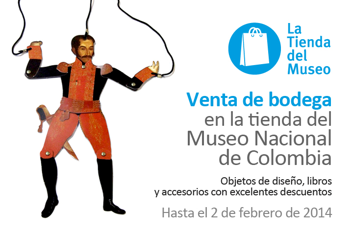 Venta de bodega en la Tienda del Museo Nacional de Colombia
