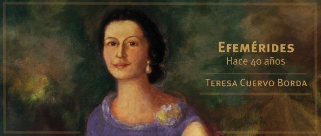 El Museo Nacional de Colombia rinde homenaje a Teresa Cuervo Borda quien fue su directora entre 1946 y 1974. Como artista, gestora y museóloga, hizo aportes relevantes para el desarrollo del arte y la cultura en Colombia.