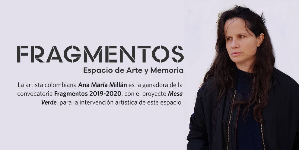 ¿Quién fue la artista ganadora de la convocatoria Fragmentos 2019-2020?