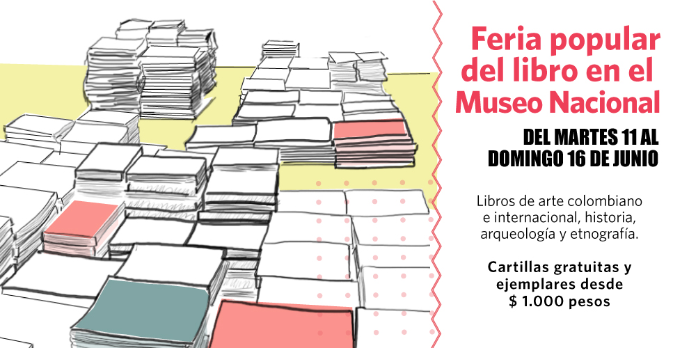 Feria popular del libro en el Museo Nacional de Colombia